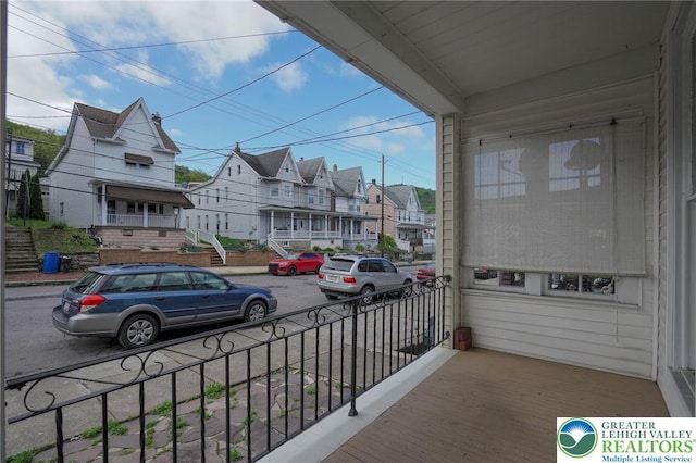 415 Hazle St, Tamaqua Borough, PA 18252 - balcony featuring a residential view