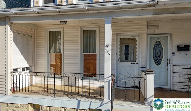 415 Hazle St, Tamaqua Borough, PA 18252 - entrance to property featuring covered porch