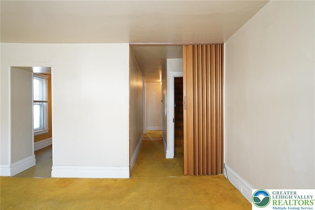 415 Hazle St, Tamaqua Borough, PA 18252 - corridor featuring carpet floors and baseboards