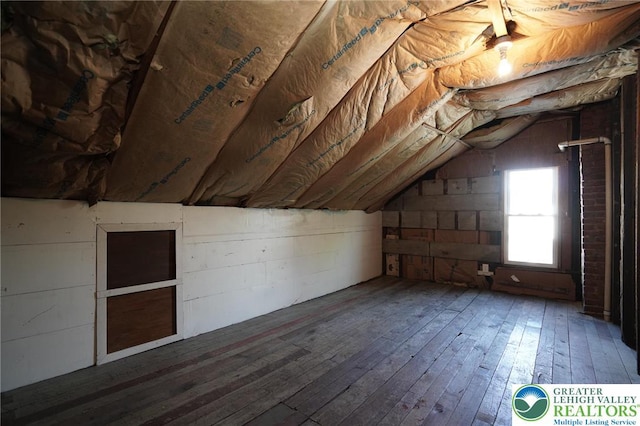 415 Hazle St, Tamaqua Borough, PA 18252 - view of unfinished attic