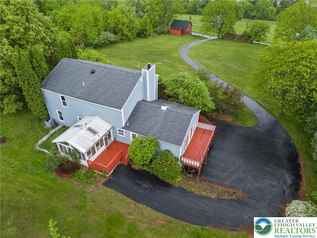 view of subject property