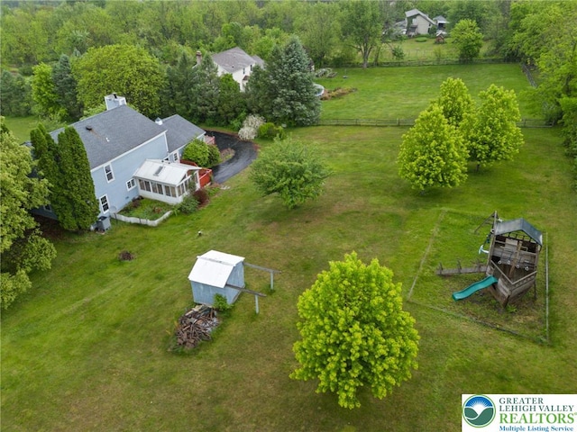 bird's eye view