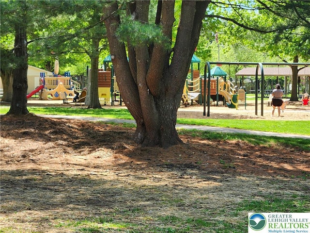 view of community playground