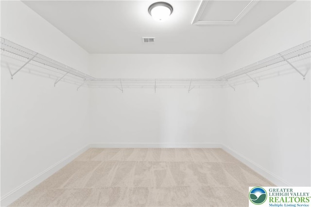4779 Farrcroft Dr Unit 90, Forks Twp, PA 18040 - spacious closet featuring light colored carpet and attic access