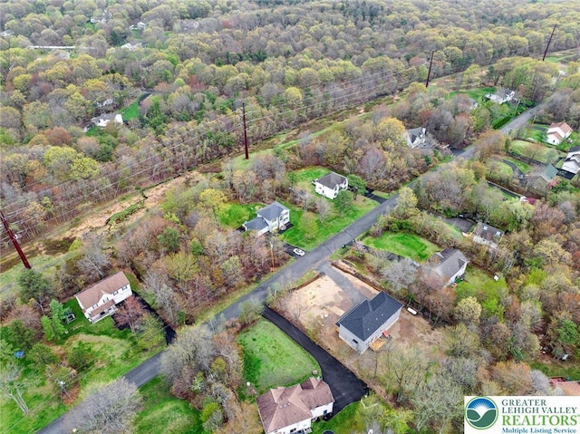 959 Cricket, Tunkhannock Township, PA 18334 - bird's eye view of a forest