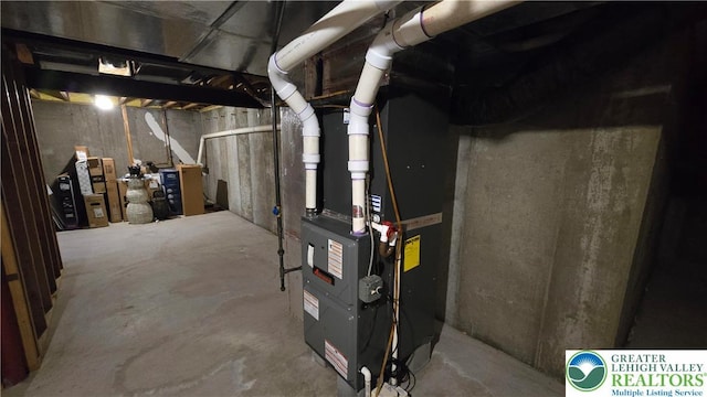 view of utility room