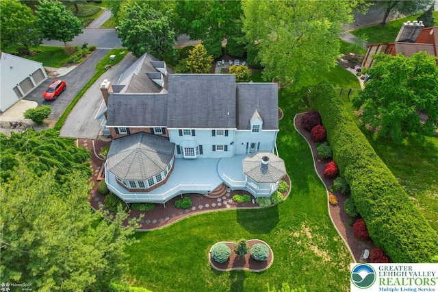 1551 Wethersfield Dr, South Whitehall Twp, PA 18104 - aerial view of property and surrounding area