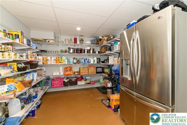 view of pantry