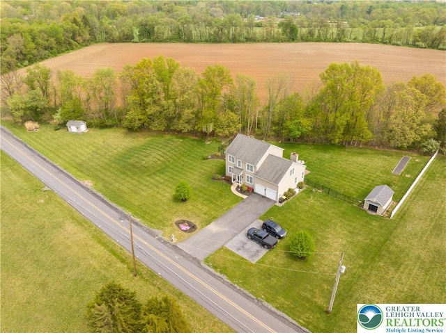 drone / aerial view