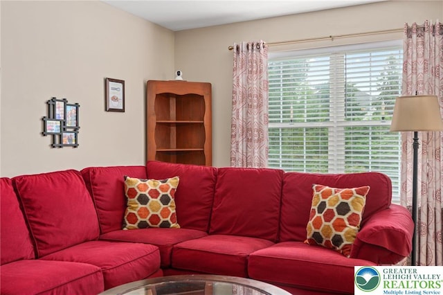 view of living room