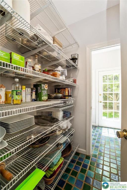 view of pantry