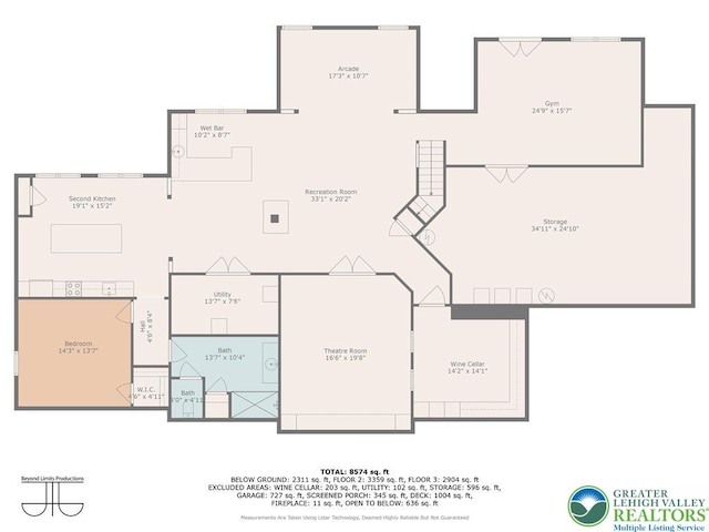 217 Rising Meadow Way, Middle Smithfield Twp, PA 18302 - floor plan / room layout