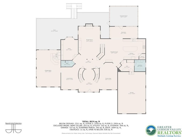 217 Rising Meadow Way, Middle Smithfield Twp, PA 18302 - property floor plan