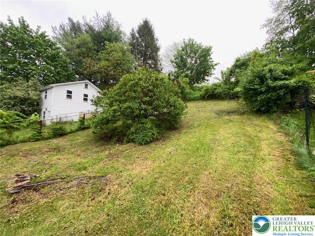 view of yard
