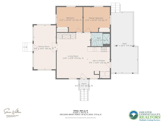 304 Ruger Ln, Coolbaugh Twp, PA 18466 - home floor plan