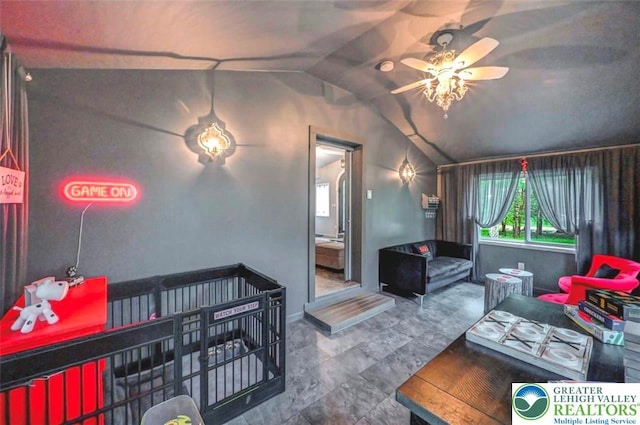 304 Ruger Ln, Coolbaugh Twp, PA 18466 - bedroom featuring lofted ceiling and baseboards