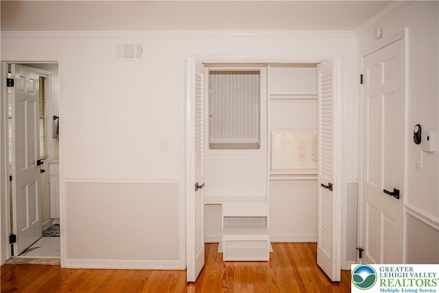 view of closet