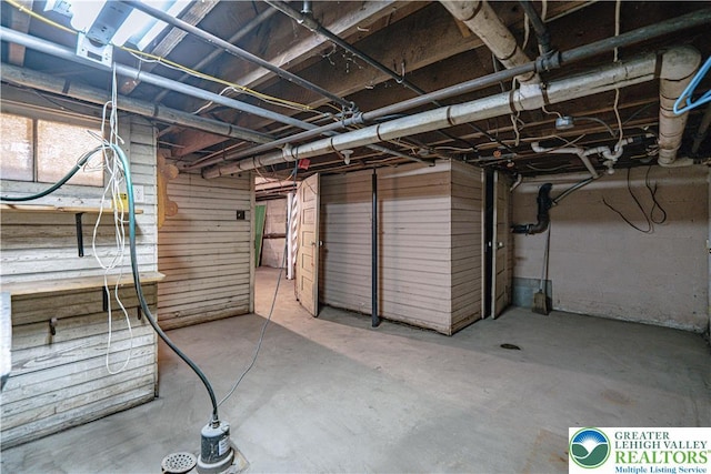 603 S Main St, Bangor Borough, PA 18013 - view of unfinished basement