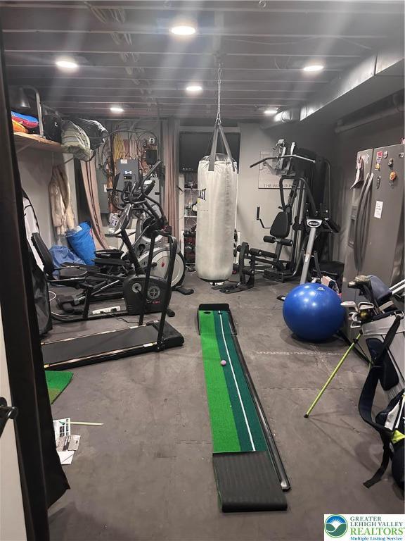 131 Winding Way, Washington Twp, PA 18013 - view of exercise room