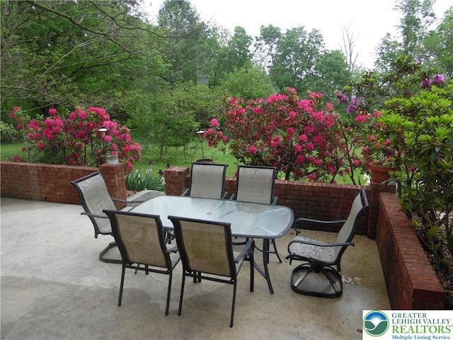 5023 Church Dr, North Whitehall Twp, PA 18037 - view of patio with outdoor dining space