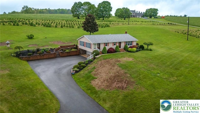 1195 Hemlock St, Lower Towamensing Tp, PA 18071 - overview of rural landscape featuring rows of crops