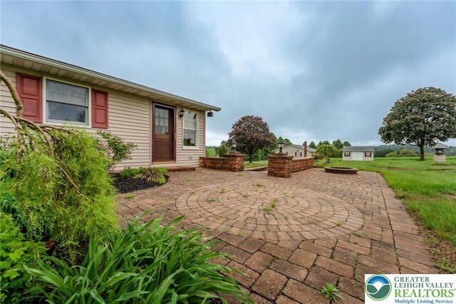 1195 Hemlock St, Lower Towamensing Tp, PA 18071 - view of patio