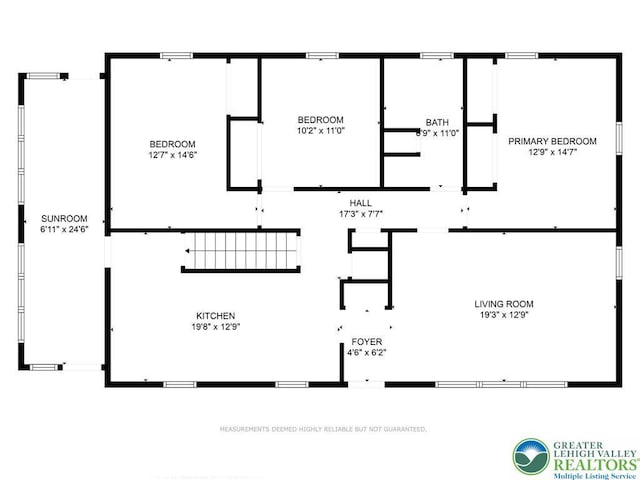 1195 Hemlock St, Lower Towamensing Tp, PA 18071 - home floor plan