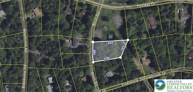 Lakeside Ln, Kidder Township S, PA 18210 - aerial map of property and surrounding area
