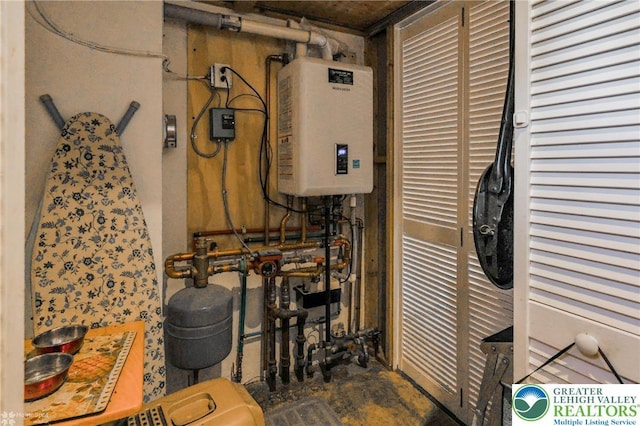 utilities with water heater
