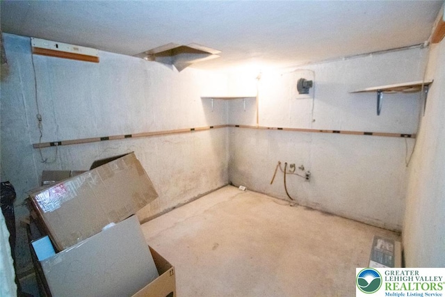 1115 N 38th St, South Whitehall Twp, PA 18104 - view of unfinished below grade area