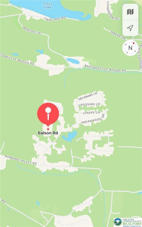 Balson Rd, Jackson Twp, PA 18360 - map / location