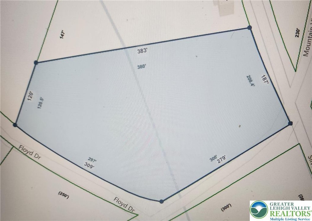 935 Carney, Polk Twp, PA 18058 - map of parcels