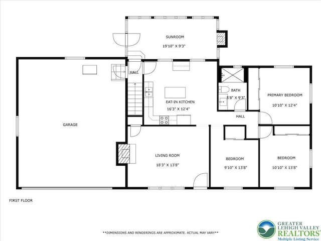 2840 Whitewood Rd, Hanover Twp, PA 18017 - room layout
