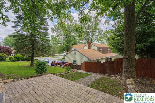 3082 Pricetown Rd, Pa, PA 19560 - view of yard with a patio area and a gate