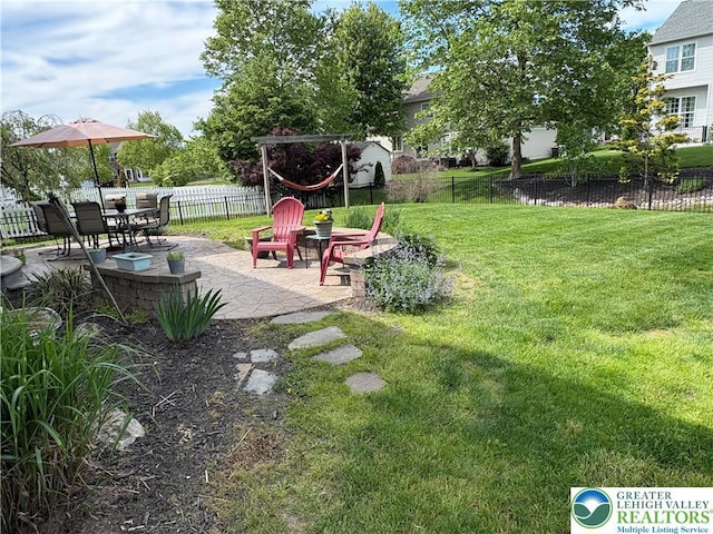 1557 Bridgeton Rd, Upper Macungie Twp, PA 18031 - view of yard featuring a patio area