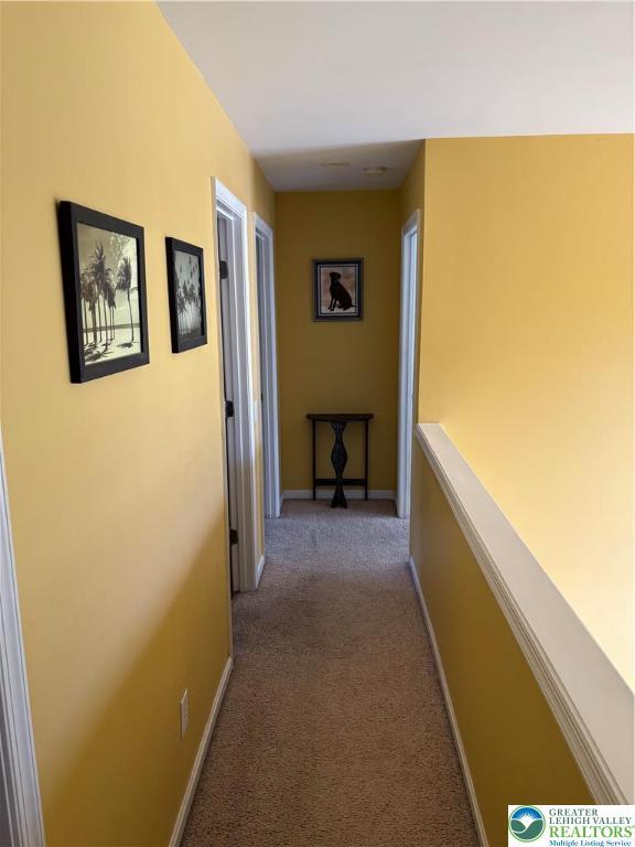 1557 Bridgeton Rd, Upper Macungie Twp, PA 18031 - corridor with carpet flooring and baseboards
