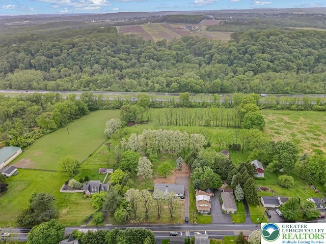 5653 Sullivan Trl, Plainfield Twp, PA 18064 - bird's eye view of a heavily wooded area