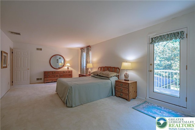 1845 Lehigh Pkwy N, Allentown City, PA 18103 - carpeted bedroom featuring access to outside