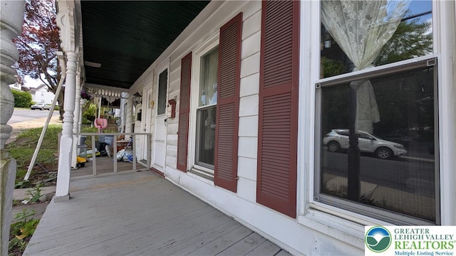 30 S Broad St, East Bangor Borough, PA 18013 - view of wooden porch
