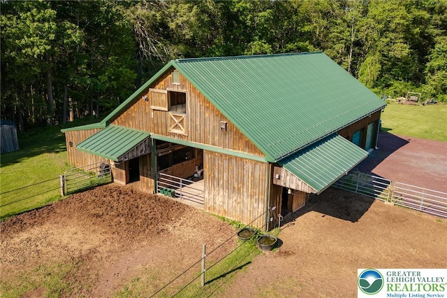 1650 Spruce Hollow Rd, Towamensing Township, PA 18071 - view from above of property