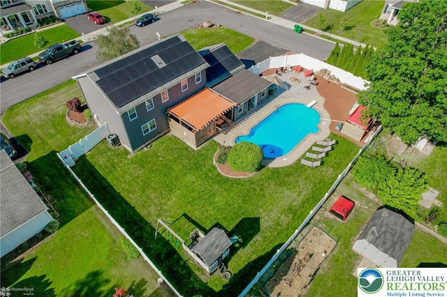 3940 Dewalt St, Bethlehem Twp, PA 18020 - bird's eye view of a pool area
