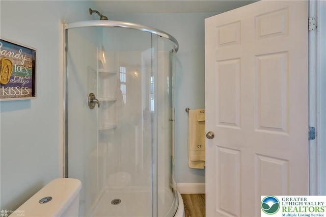 3940 Dewalt St, Bethlehem Twp, PA 18020 - full bath featuring a shower stall and toilet