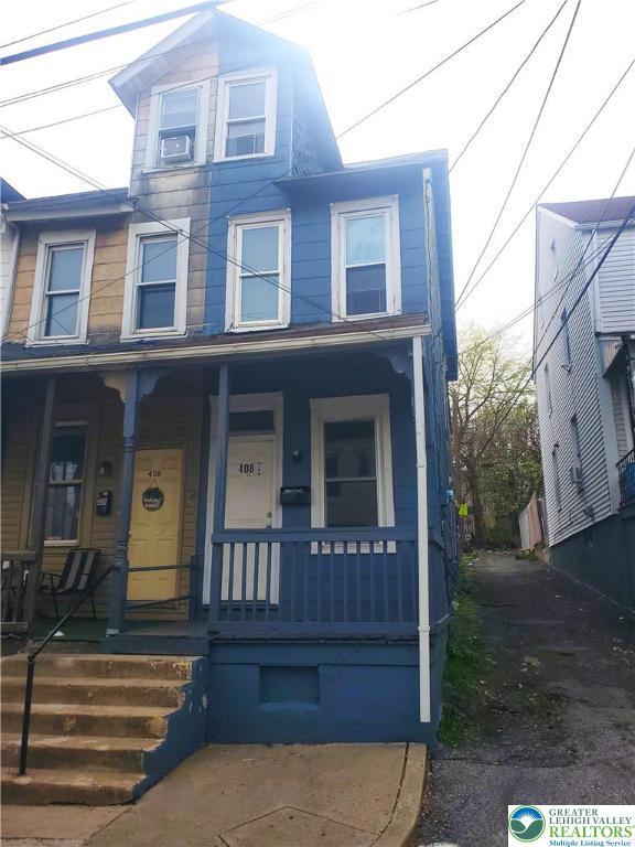 408 Penn St, Allentown City, PA 18102 - view of front facade featuring a porch