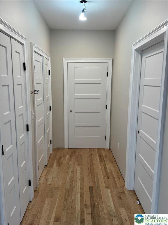 1028 Washington Blvd, Washington Twp, PA 18013 - doorway to outside with light wood finished floors