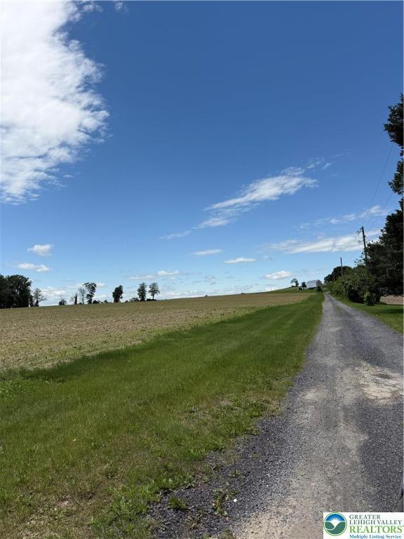 1028 Washington Blvd, Washington Twp, PA 18013 - view of dirt / gravel road featuring a view of countryside
