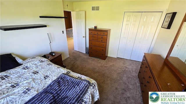 4125 Redbud Dr W, Whitehall Twp, PA 18052 - carpeted bedroom featuring a closet and baseboards