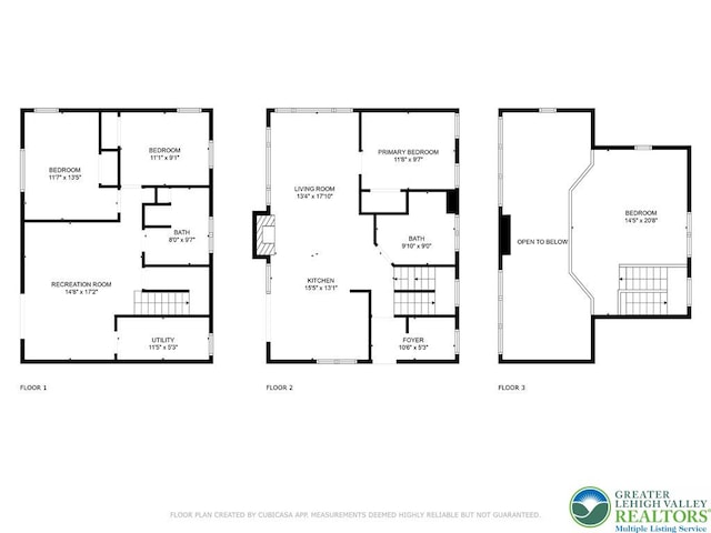2107 Lenape Ter, Barrett Twp, PA 18325 - room layout