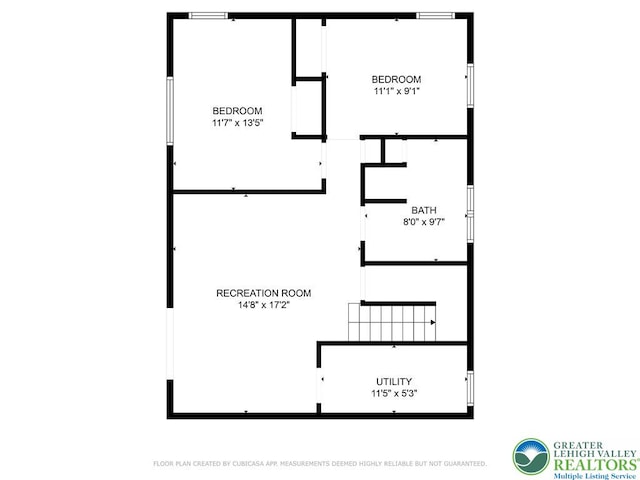 2107 Lenape Ter, Barrett Twp, PA 18325 - floor plan / room layout