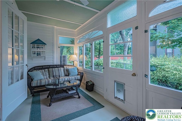 306 W Paxinosa Rd, Forks Twp, PA 18040 - sunroom / solarium featuring an outdoor living space and plenty of natural light