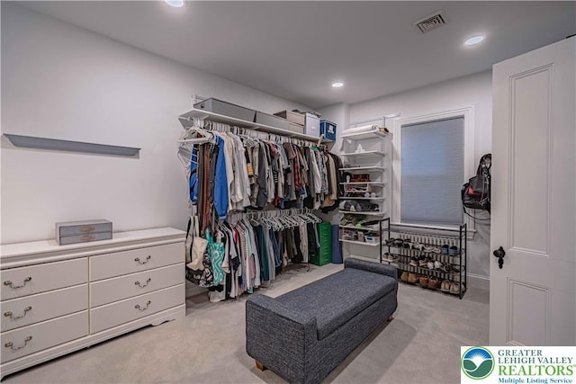 306 W Paxinosa Rd, Forks Twp, PA 18040 - walk in closet featuring carpet flooring